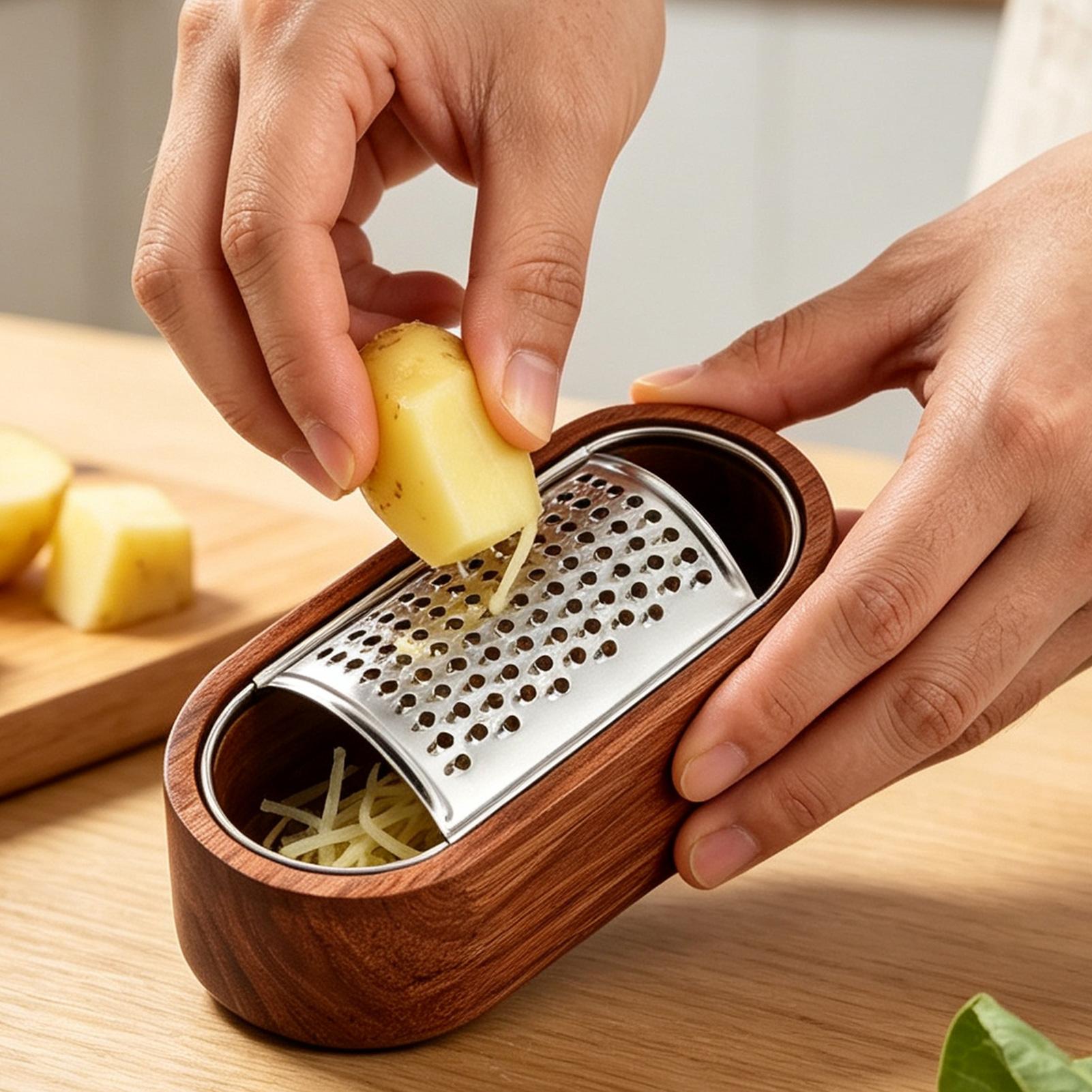 ที่ขูดชีส อุปกรณ์หั่นชีสในครัว - Camping Cooking Vegetables บทวิจารณ์และราคา