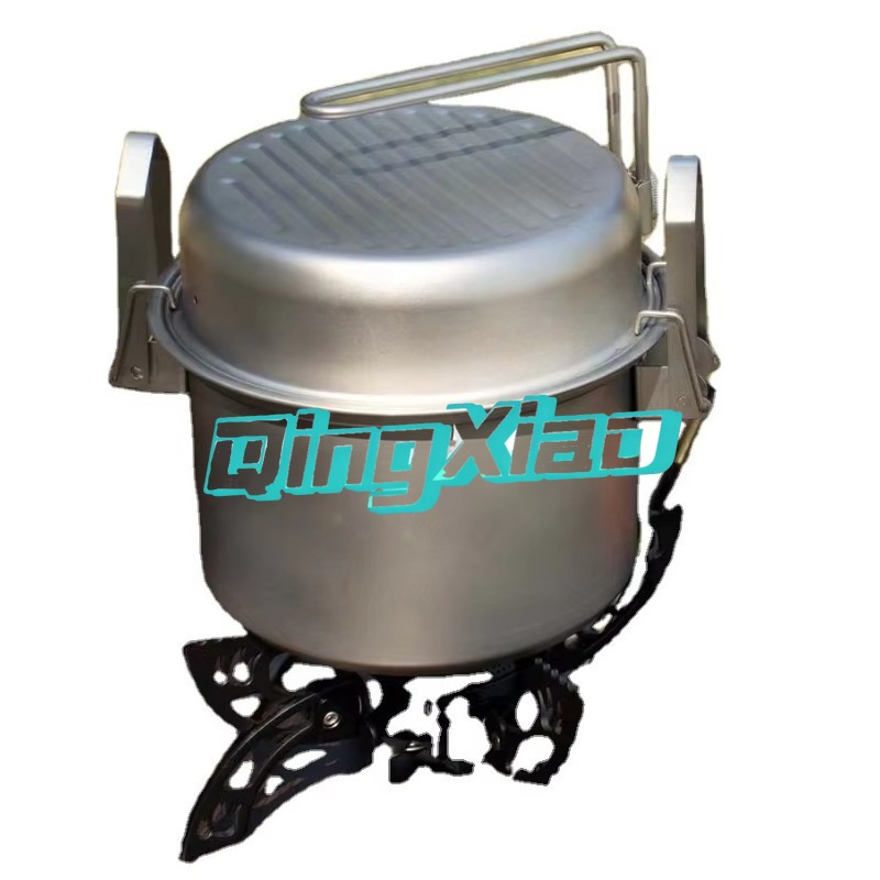 หม้อสแตนเลส 304 สำหรับแคมป์ปิ้ - Camping Cooking Pot Stainless Steel บทวิจารณ์และราคา
