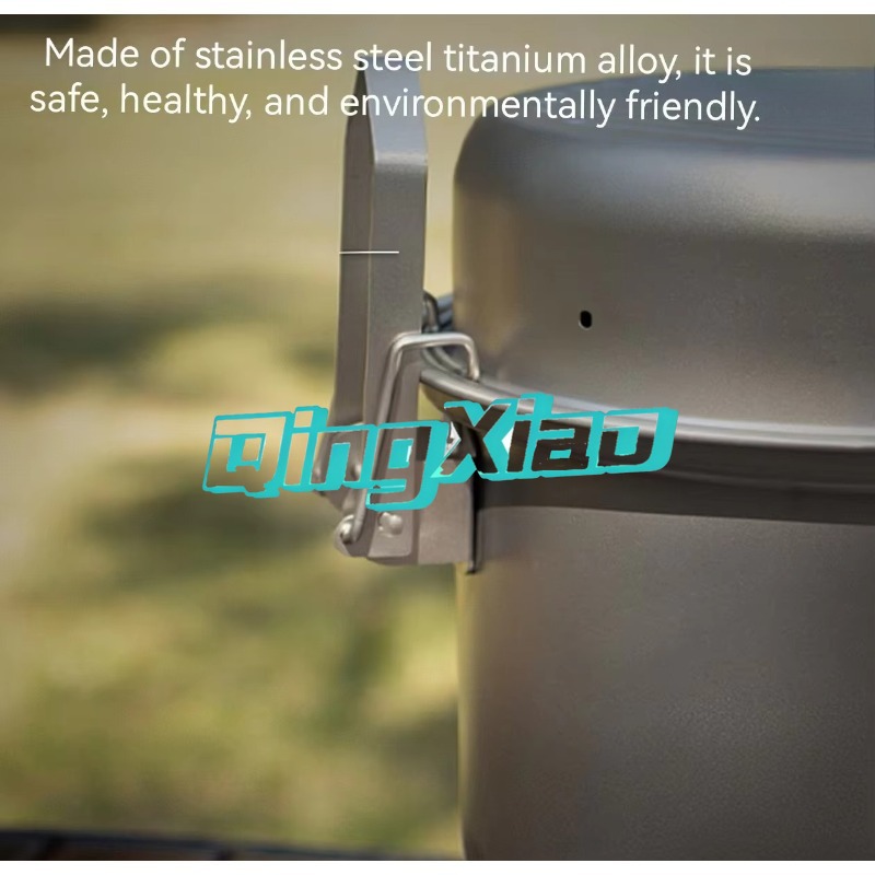 หม้อสแตนเลส 304 สำหรับแคมป์ปิ้ - Camping Cooking Pot Stainless Steel บทวิจารณ์และราคา