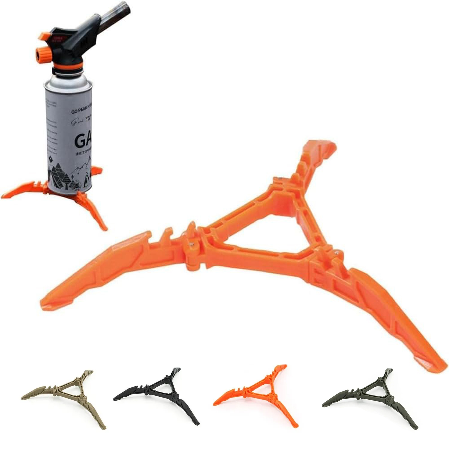 ขายึดถังแก๊สแบบพับได้ ตัวกันโค - Camping Cooking Tripod บทวิจารณ์และราคา