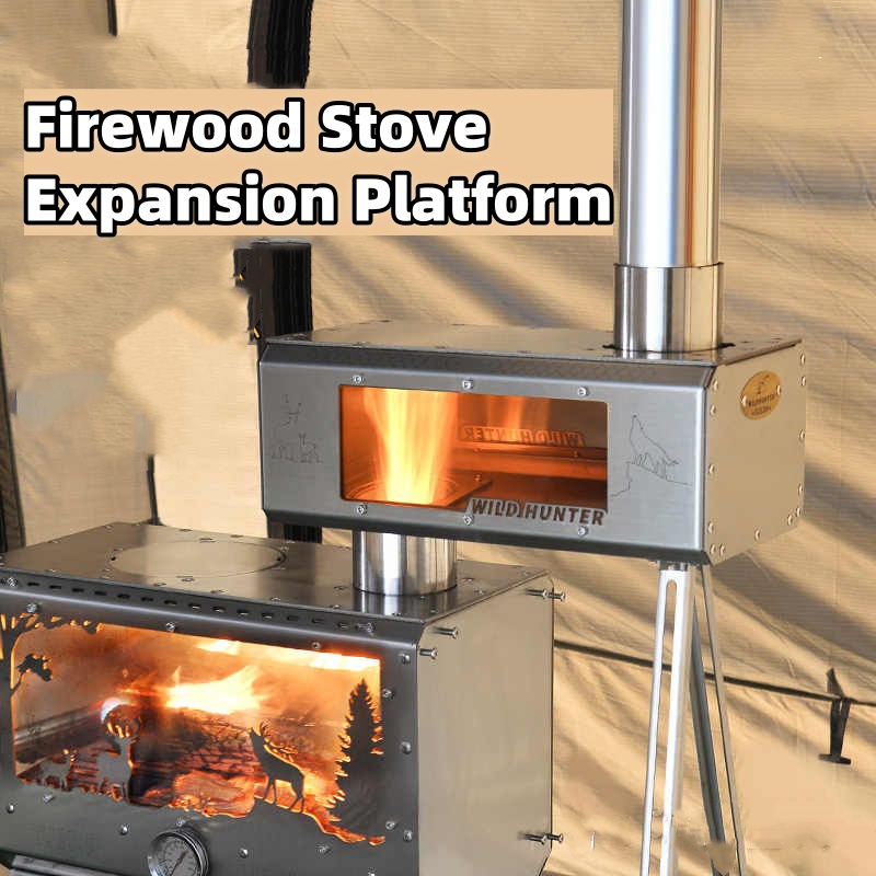 เตาไม้สำหรับตั้งแคมป์ แบบ 2 ด้ - Camping Cooking บทวิจารณ์และราคา