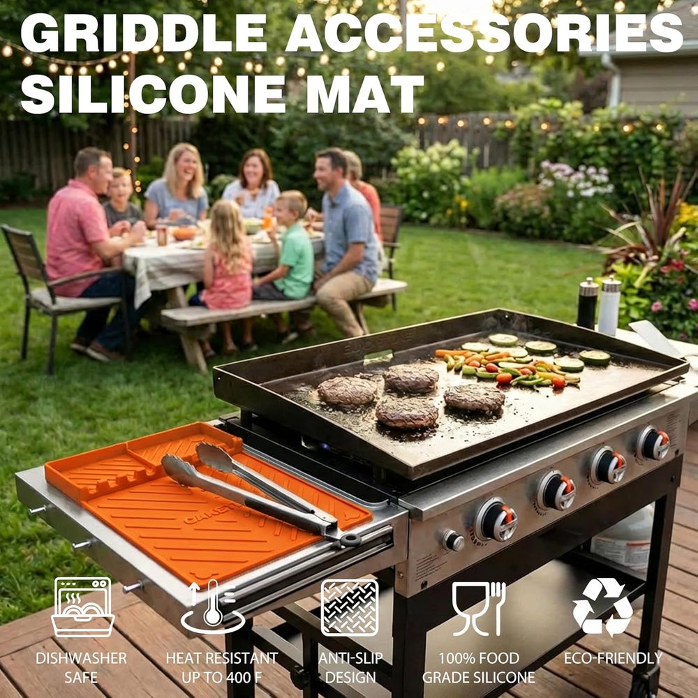 แผ่นรองย่างซิลิโคนหรืออุปกรณ์เ - Camping Cooking บทวิจารณ์และราคา