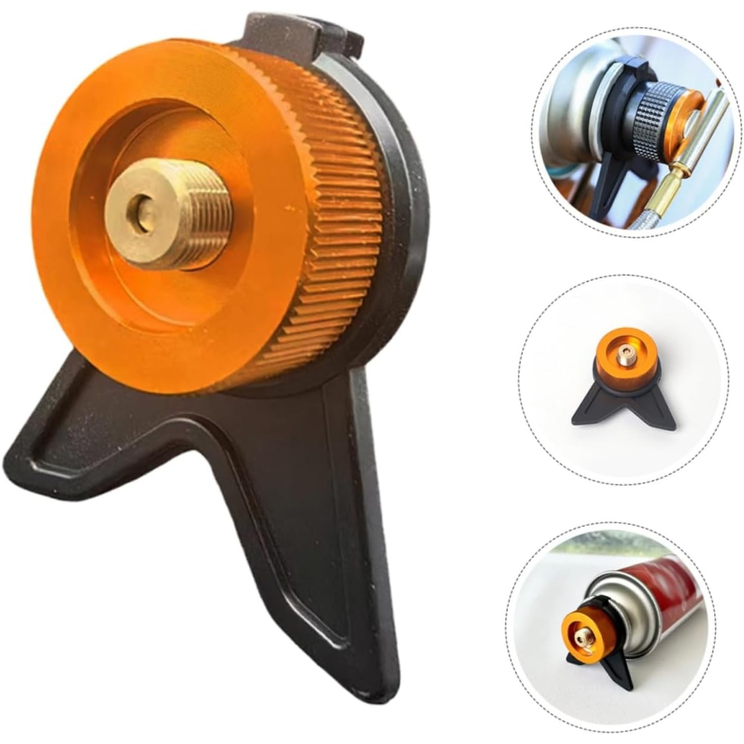 อะแดปเตอร์ถังแก๊สโพรเพน อุปกรณ - Camping Cooking Gas Stove บทวิจารณ์และราคา