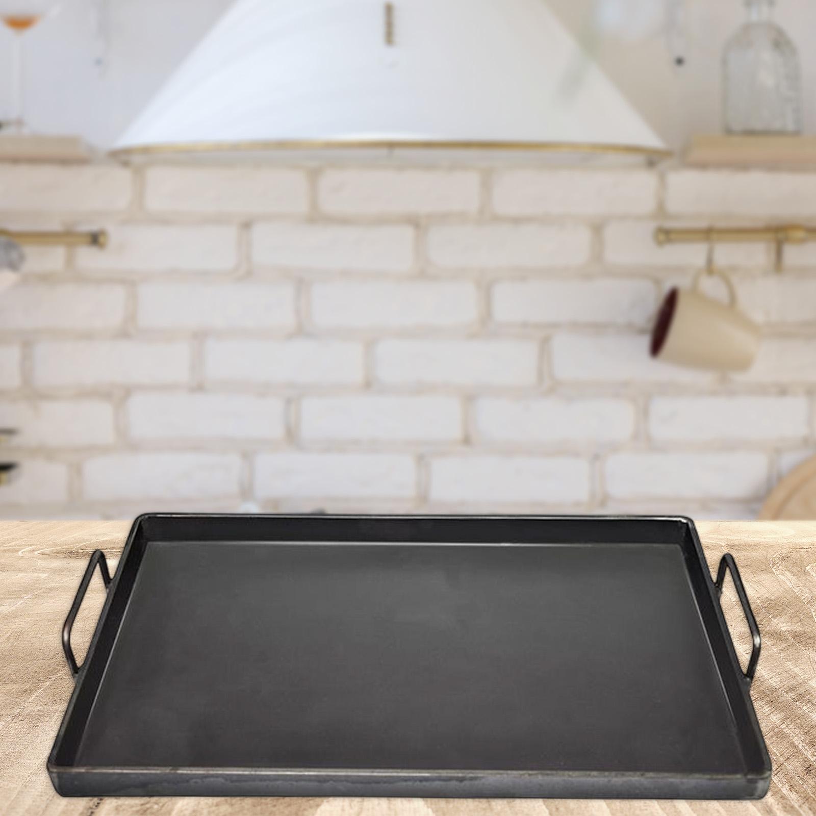 กระทะเหล็กหล่อ 1 ชิ้น สำหรับทำ - Camping Cooking Frying Pan บทวิจารณ์และราคา