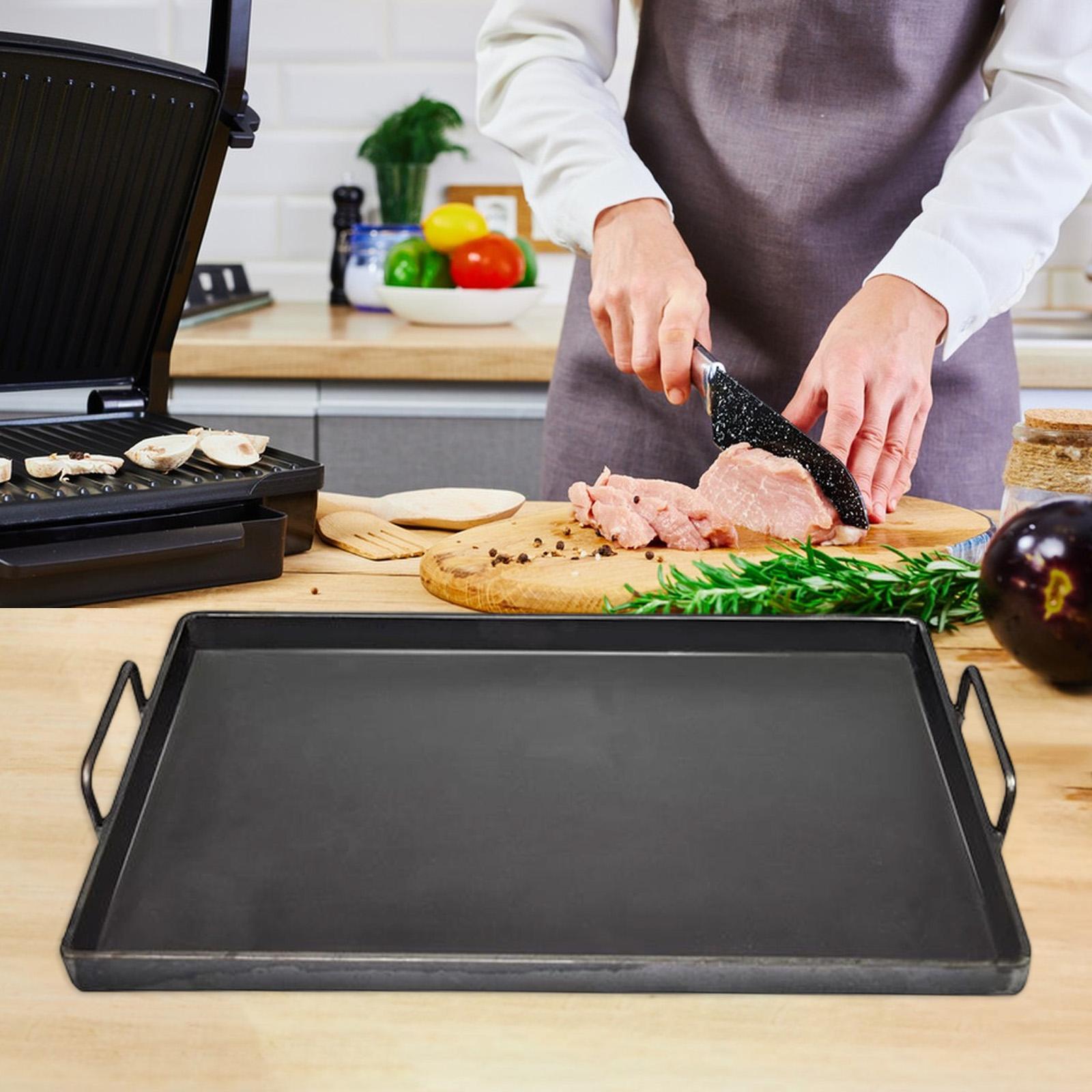 กระทะเหล็กหล่อ 1 ชิ้น สำหรับทำ - Camping Cooking Frying Pan บทวิจารณ์และราคา