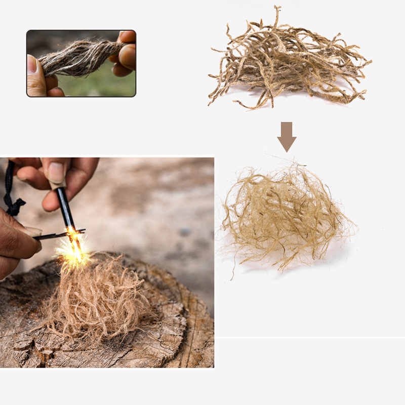 เชือกป่านเคลือบแว็กซ์ขนาดเล็กแ - Camping Cooking Fire Stove บทวิจารณ์และราคา
