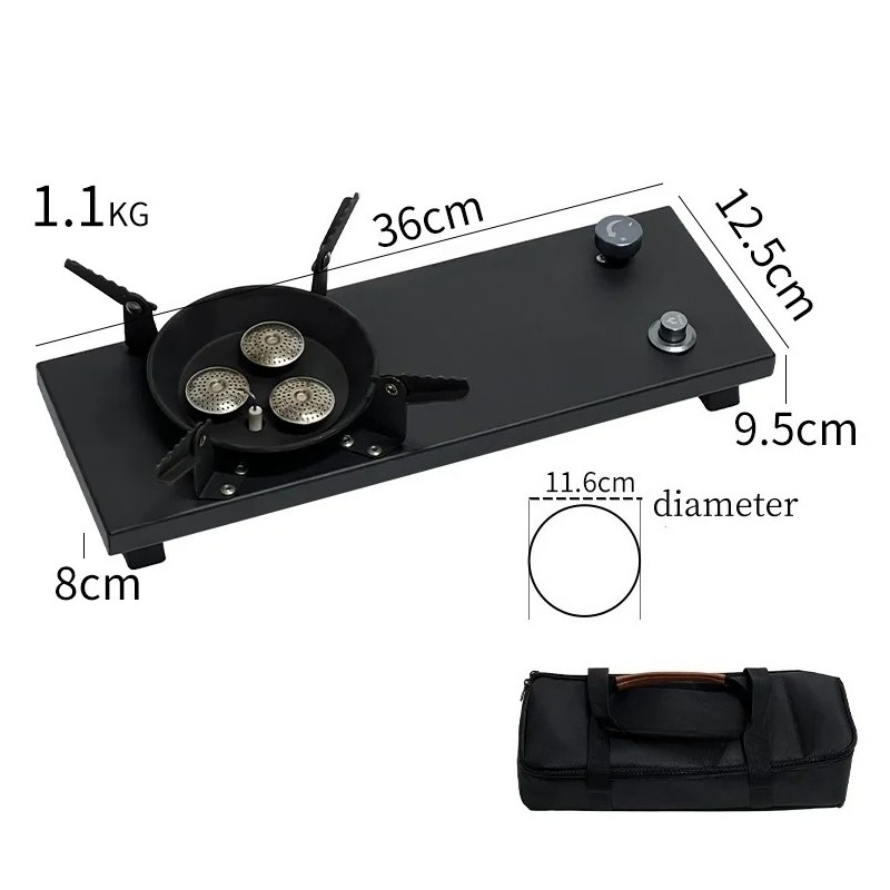 เตาแก๊ส 0.5 หน่วย เตาแก๊สไฟแรง - Camping Cooking Fire Stove บทวิจารณ์และราคา