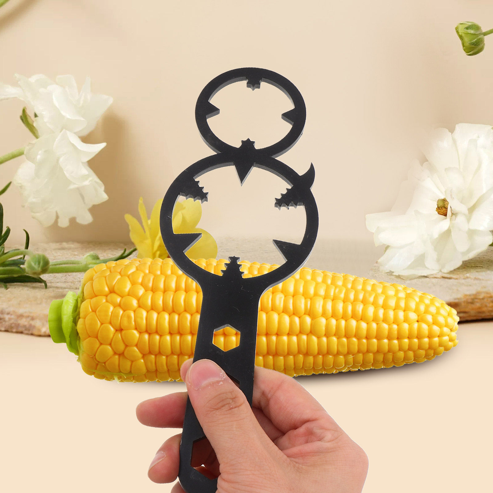 เครื่องปอกเปลือกข้าวโพดแบบมือถ - Camping Cooking บทวิจารณ์และราคา