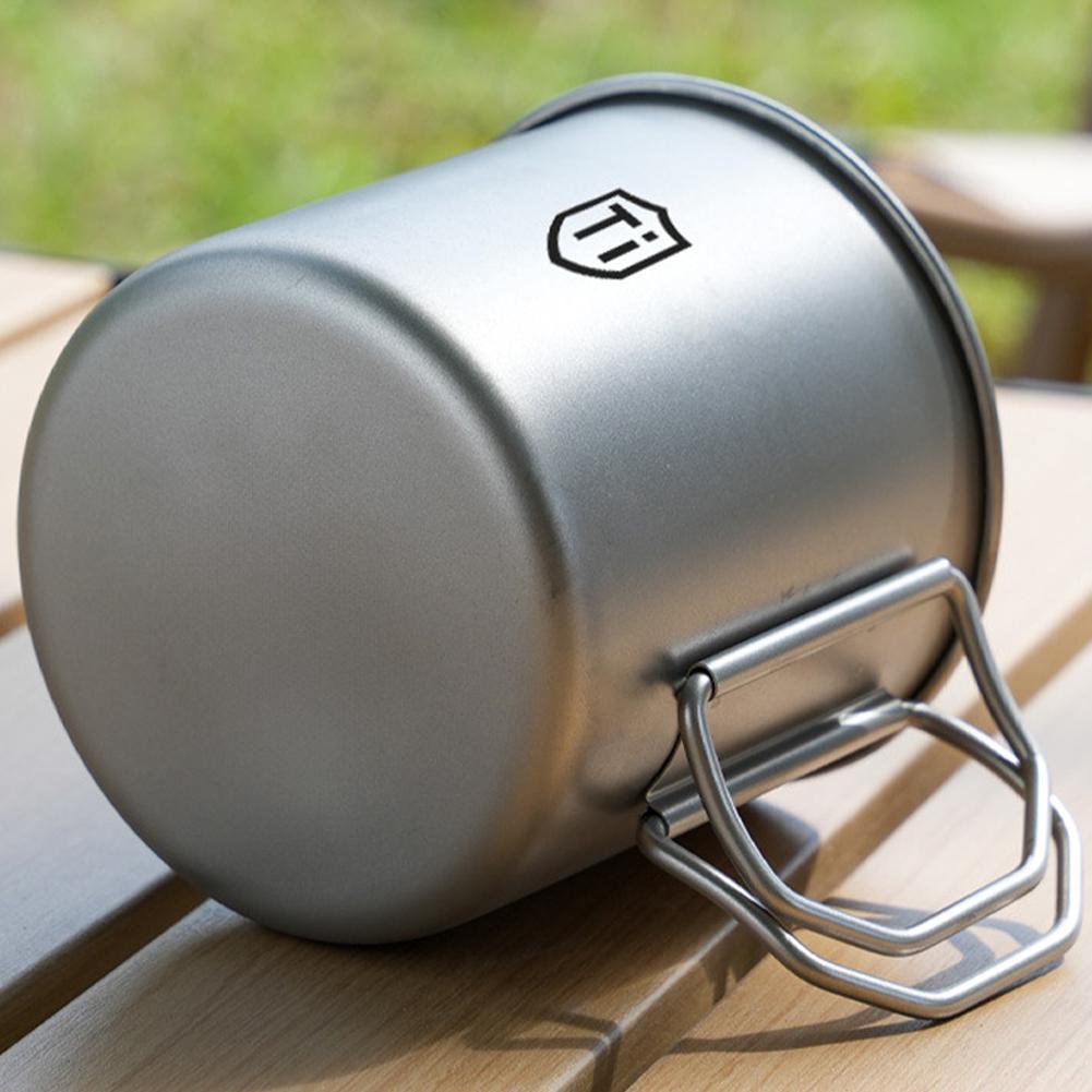 แก้วตั้งแคมป์ ถ้วยไทเทเนียม ภา - Quechua Camping Cooking Set บทวิจารณ์และราคา