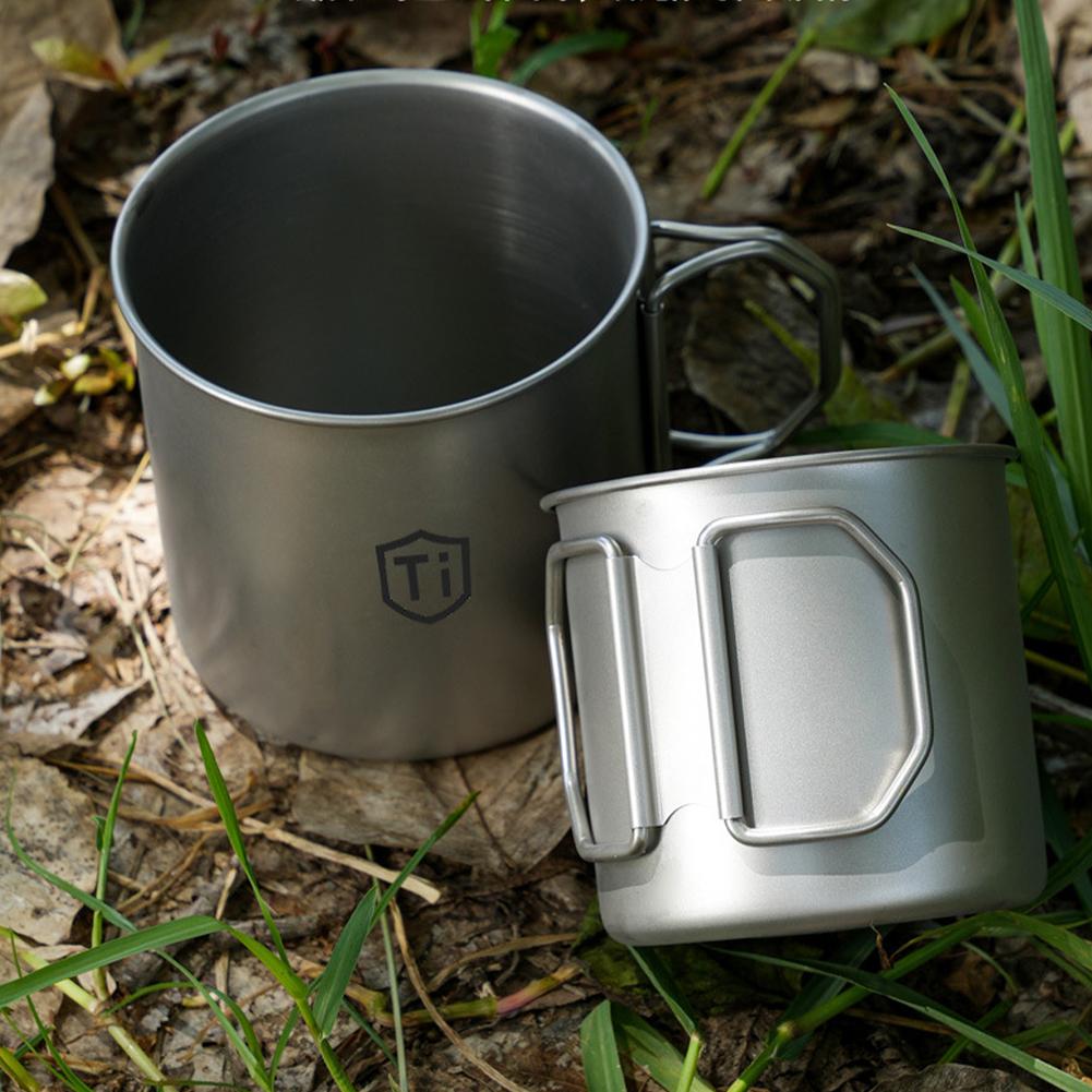 แก้วตั้งแคมป์ ถ้วยไทเทเนียม ภา - Quechua Camping Cooking Set บทวิจารณ์และราคา