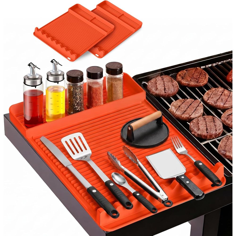 แผ่นรองย่างซิลิโคนทนความร้อน - - Camping Cooking บทวิจารณ์และราคา
