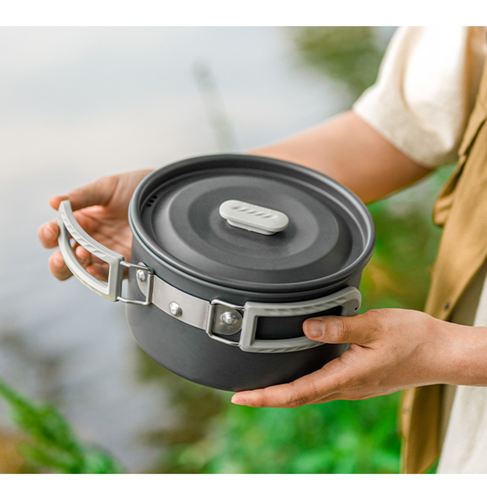 Naturehike ชุดหม้อกลางแจ้ง,อุป - Camping Cooking Frying Pan บทวิจารณ์และราคา