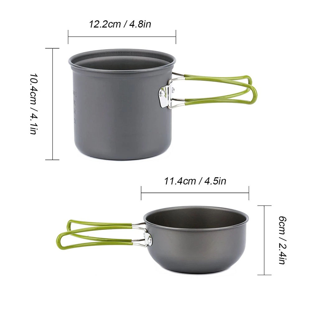 ชุดเครื่องครัวตั้งแคมป์พร้อมเต - Camping Cooking Kits บทวิจารณ์และราคา