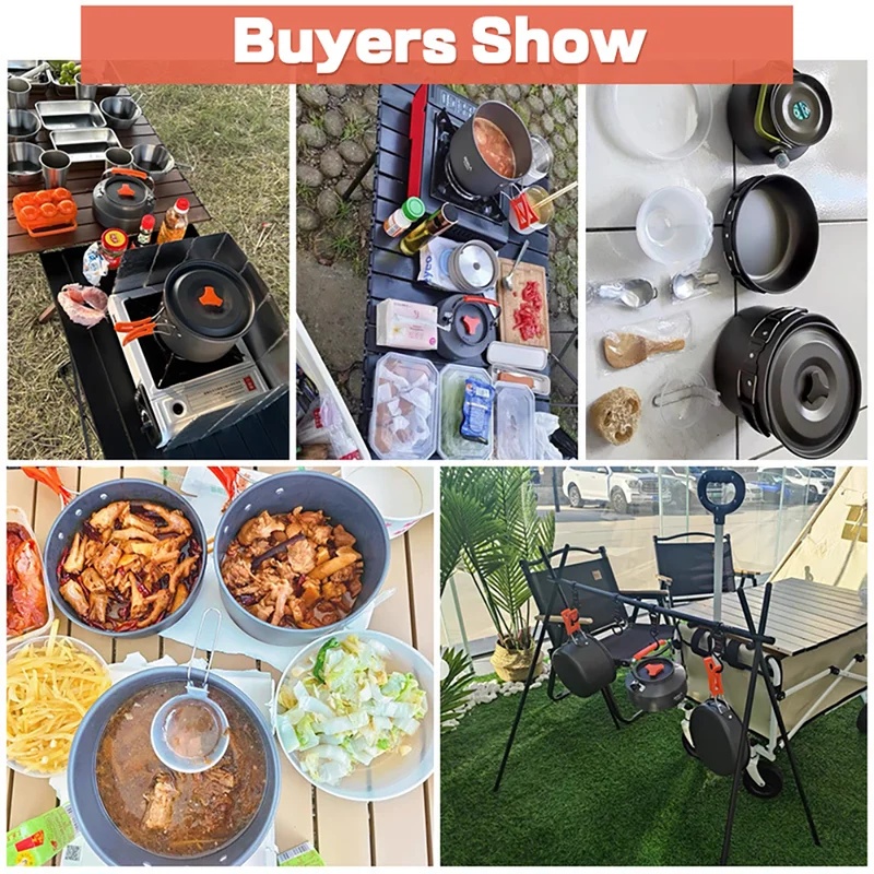 ชุดอุปกรณ์ทำอาหารสำหรับตั้งแคม - Camping Cooking Kits บทวิจารณ์และราคา