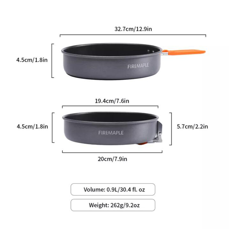 Fire Maple กระทะ,กลางแจ้ง Camp - Camping Cooking Vegetables บทวิจารณ์และราคา