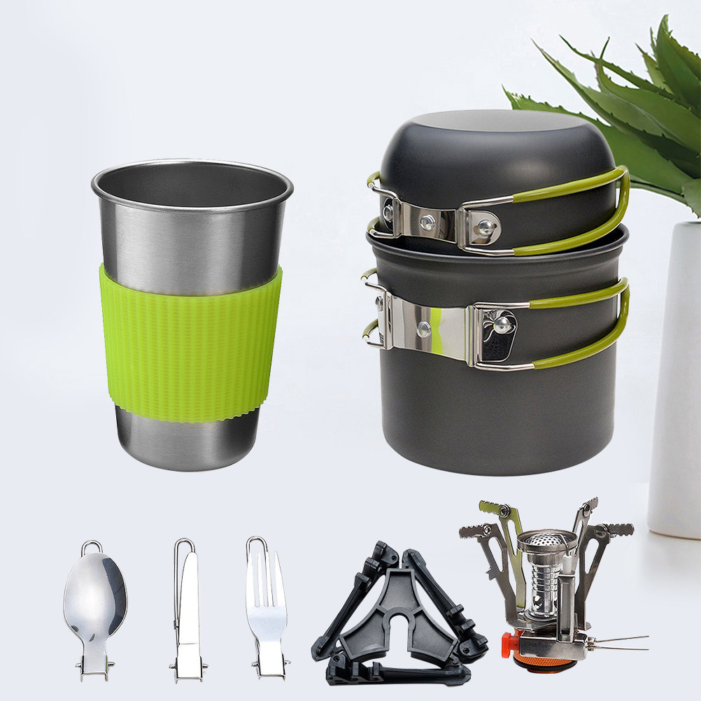 ชุดเครื่องครัวสำหรับตั้งแคมป์ก - Camping Cooking Kits บทวิจารณ์และราคา