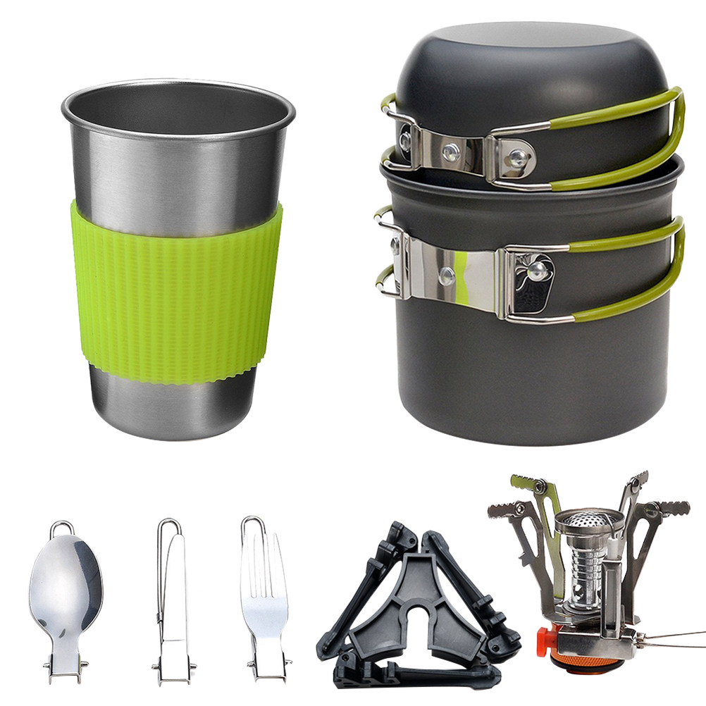 ชุดเครื่องครัวสำหรับตั้งแคมป์ก - Camping Cooking Kits บทวิจารณ์และราคา